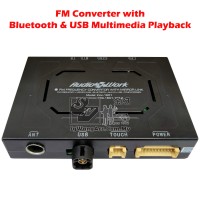 AudioWork FM Radio & Video Converter with Bluetooth / USB for Multimedia Playback